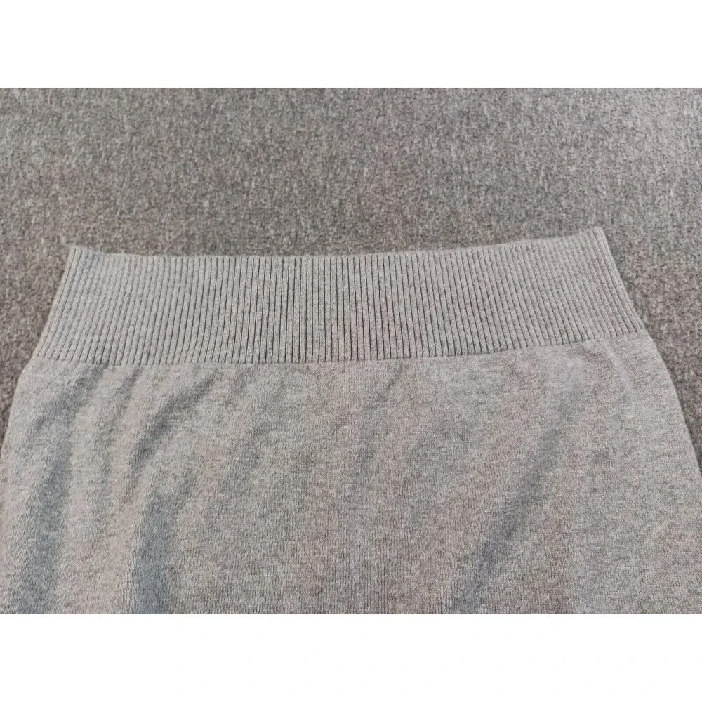 Abercrombie & Fitch A&F Wool Blend Knit Ribbed Sweater Medium Dark Gray Muscle